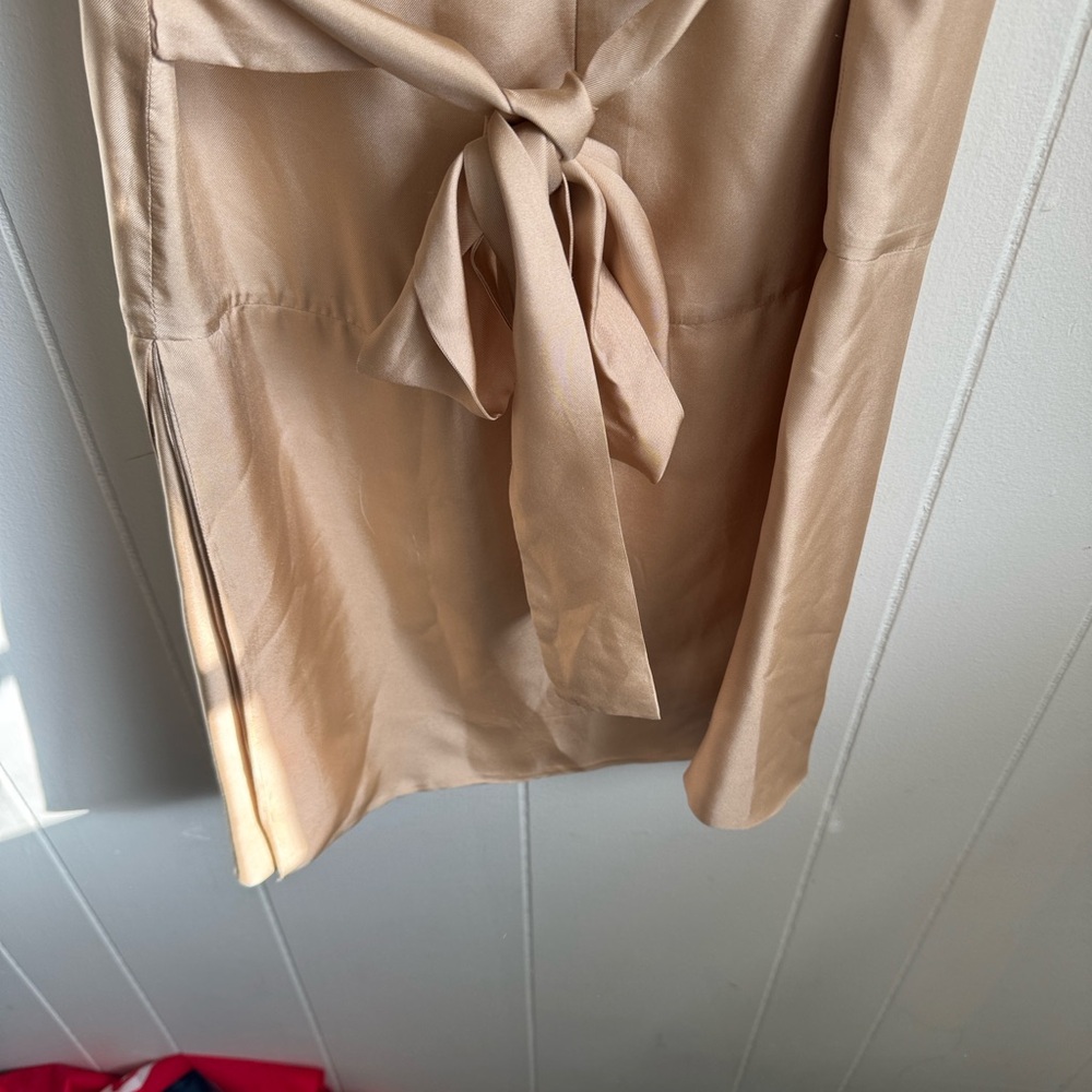 Prada Beige Mini Dress Sz 38 - Picture 5 of 7